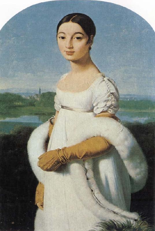 Jean-Auguste Dominique Ingres Mademoiselle Riviere France oil painting art